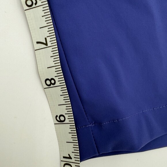 Greyson Performance Purple Golf Shorts Mens 38 10” Inseam Chino Stretch Logo - Picture 10 of 15